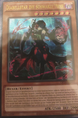 YuGiOh Diabellstar die schwarze Hexe OP26-DE001 Ultimate Rare Deutsch NM unl.