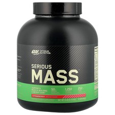 Serious Mass , Strawberry, 6 lb (2.72 kg)