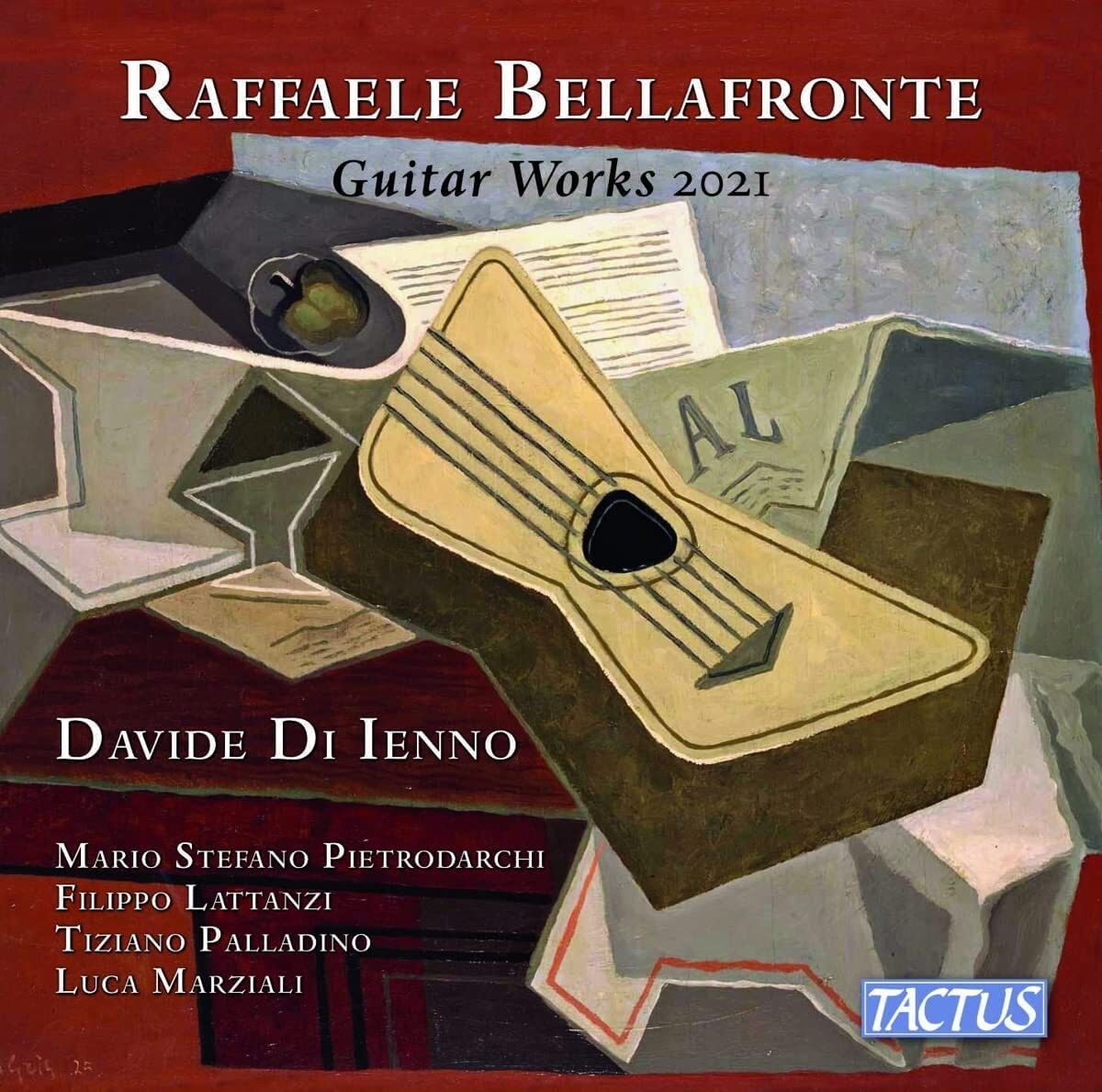 Раффаэле Беллафронте Raffaele Bellafronte: Guitar Works 2021 (CD) (ИМПОРТ ИЗ Великобритании)
