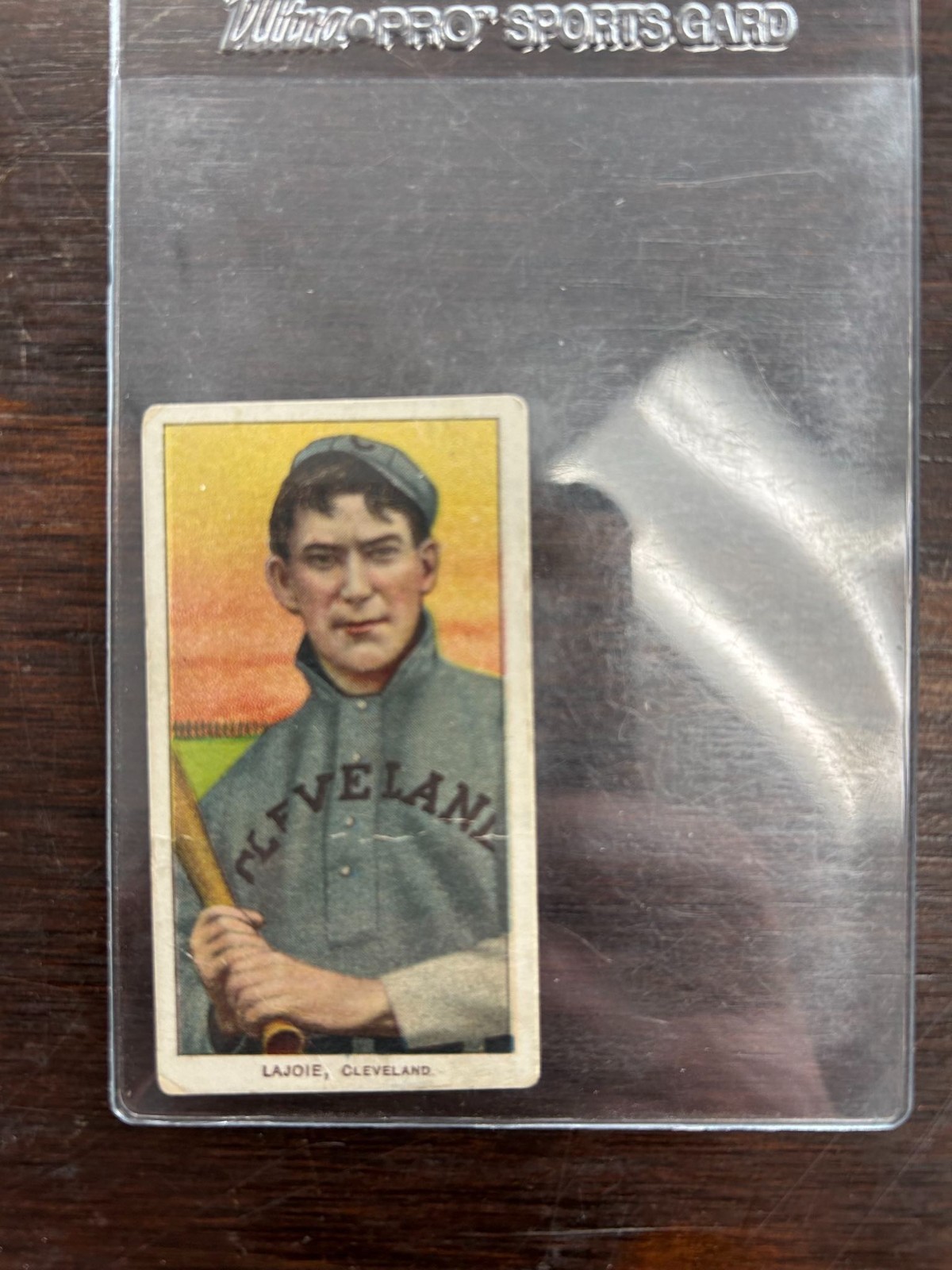 1909-11 T206 Nap Lajoie with Bat Cleveland Naps HOF