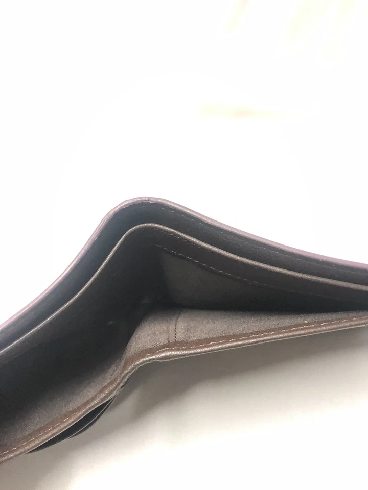 Mens Calvin Klein Brown Leather Wallet Leather New - Image 4 of 4