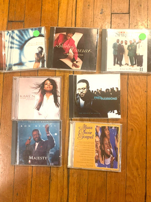 Lot Of 13 Black Gospel CDs (see photos and description for specifics)