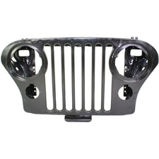 For Jeep Cj5 Grille 1972-1983 Painted Black Shell And Insert Steel Ch1200139 For Jeep Cj5 Grille 1972-1983 Painted Black Shell And Insert Steel Ch1200139