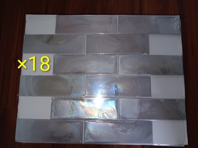  Brand NEW  Sealed In Packaging Opaline Subway Pearlescent Tile/Backsplash