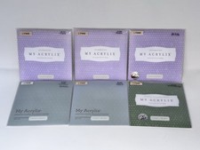 CTMH My Acrylix Stamp Sets Lot of 6 - A1098, A1113, B1336, B1405, D1342, S1305