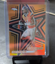 Panini 2025 Rookies & Stars Courtland Sutton Orange /249 #5 Denver Broncos