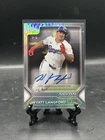 2025 Topps Chrome National Wyatt Langford Auto Autograph Refractor #16/25