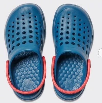 Joybees Youth Kids Clogs Water Shoes Sandals Royal Blue & Red Choose size