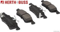 Herth+Buss Jakoparts J3614026 Bremsbelagsatz FüR Scheibenbremse FüR Honda