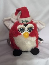 VINTAGE 1999 SANTA CLAUS FURBY Model 70-885 CHRISTMAS Limited Edition Tested