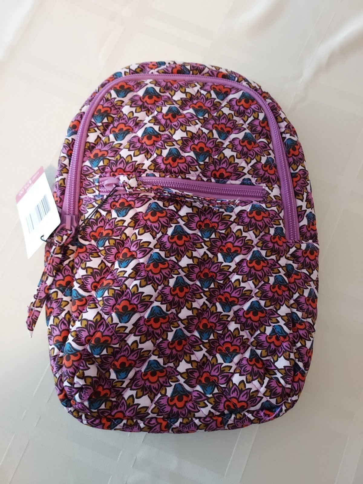 Vera Bradley Essential Sling Backpack, Scaevola Fan - NWT - RETAIL $75