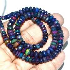 Natural Opal Beads Rondelle Opal Beads Blue Opal Beads Gift For Friend 467