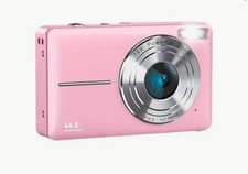 Digital Camera Pink With Memory Card And Comes With Charger Tested Out.