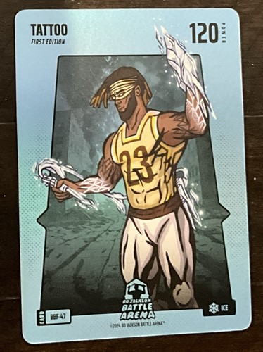 Bo Jackson Battle Arena Tattoo Ice Battlefoil Fernando Tatis Jr Padres BBF-47