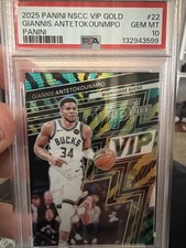 2025 Panini National Convention VIP Gold Pack Giannis Antetokounmpo #22
