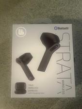 Strata Wireless Earbuds New In Box True Wireless With Charging Case.
