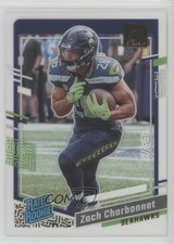 2023 Panini Clearly Donruss Rated Rookie Gold Zach Charbonnet #91 16wc