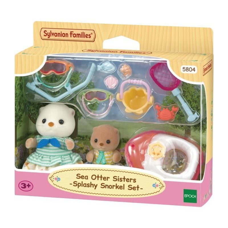 Les soeurs Loutre de mer Sylvanian Families 5804 figurines de collection