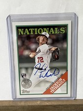2023 Topps Series 2 - 1988 Topps Baseball Autographs Jackson Tetreault Nationals