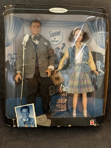 Mattel Barbie Loves Frank Sinatra Collector Edition Doll Set 2000 MPN 22953