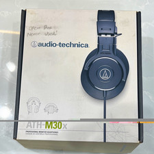 Audio-Technica ATH-M30x Over-Ear Closed-Back Foldable Wired 3.5mm/1/4"
