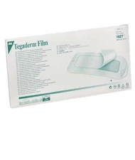 3M 1627 Tegaderm Transparent Film Dressing 4 in. x 10 in. Box of 24.