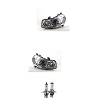Halogen Scheinwerfer Set H4 FüR Suzuki SX4 Sedici Inklusive Lampen