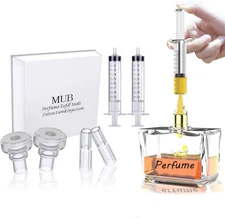10Ml Perfume Refill Pump Tools, Perfume Decanter Kit Dispenser with Adapter Tool