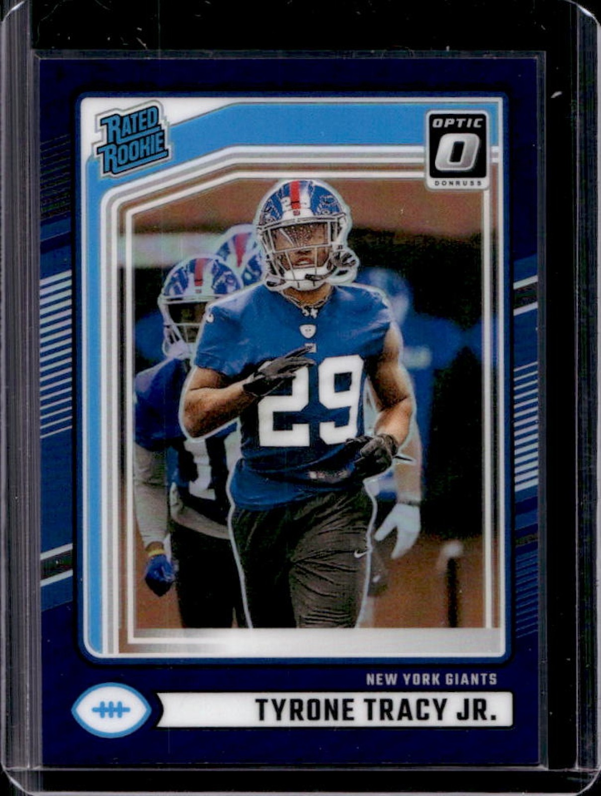2024 Donruss Tyrone Tracy Jr. Optic Rated Rookie Preview Purple #11/50 Giants