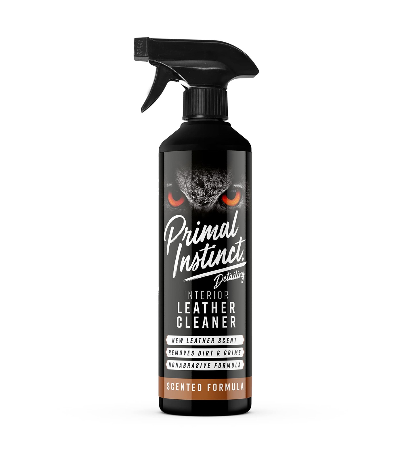 Primal Instinct - Car Leather Cleaner - Interior 500 ml (Pack of 1), Clear