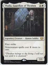 Thalia, Guardian of Thraben 038/277 Innistrad: Crimson Vow