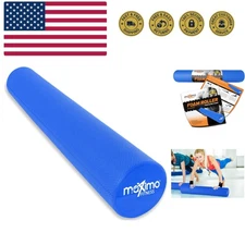Foam Roller - High Density Exercise Roller for Trigger Point Self Massage, Mu...