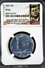 1964 Kennedy Silver 50C Proof NGC PF 65 #5141