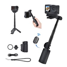 Bluetooth Street Photography Telescopic Handle Tripod for DJI Action 6/5/4/3