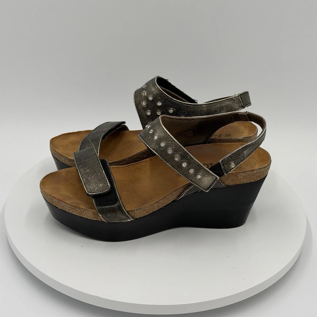 Naot 39 bronze wedge sandal Amazon.com | NAOT Footwear Womens Anabel Sandal Latte Brown  main image 2