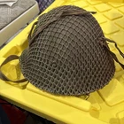 WWII British Mk II Brodie Helmet – Original Vintage Military Steel Helmet w/stra