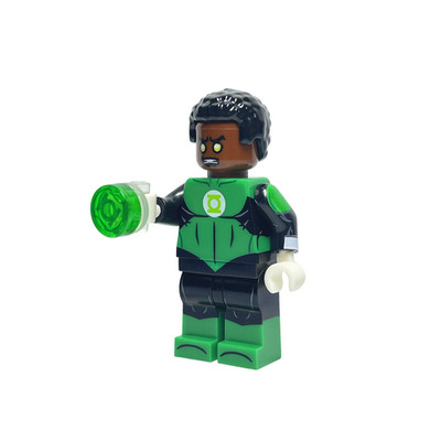 John Stewart Green Lantern V2 Custom Minifigure