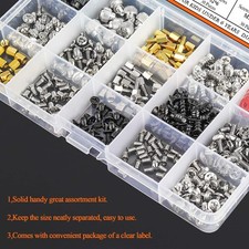 450 Pieces PC Computer Screws Standoffs Set Kit for Hard Drive Computer Case
