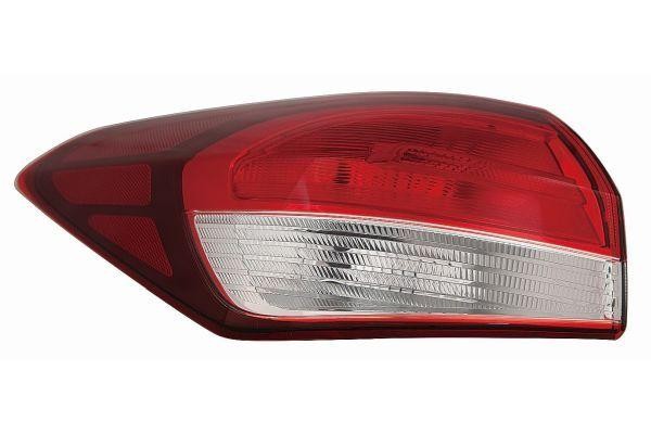 ABAKUS Rear Tail Light 223-1996L-UE Left Side For KIA, Reinforced