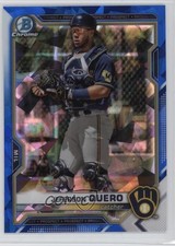 2021 Bowman Chrome Draft Sapphire Edition Jeferson Quero #BDC-183 0h29