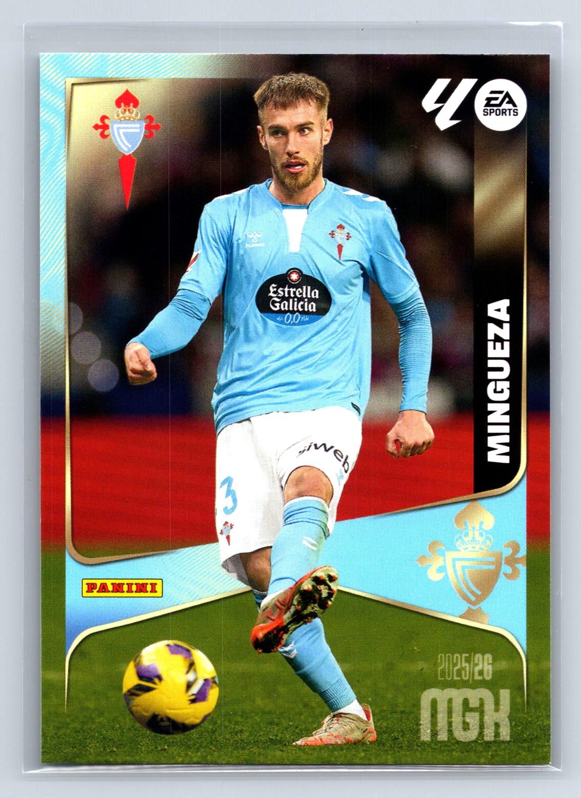 Mingueza 2025-26 Panini Megacracks Celta de Vigo #116
