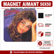 Magnet Sandra – La Vista De Luna  5x5 cm Aimant Frigo