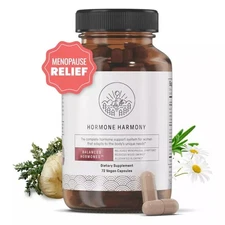 Happy Mammoth Hormone Harmony Natural Hormonal Support for Women 72 Capsules