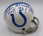 John MacKey HOF 92 Colts Mini Helmet Autograph Auto PSA/DNA AQ20035