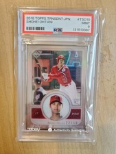 2018 Topps Transcendent Shohei Ohtani rookie card RC #TSO10 PSA 9 MINT 23/50
