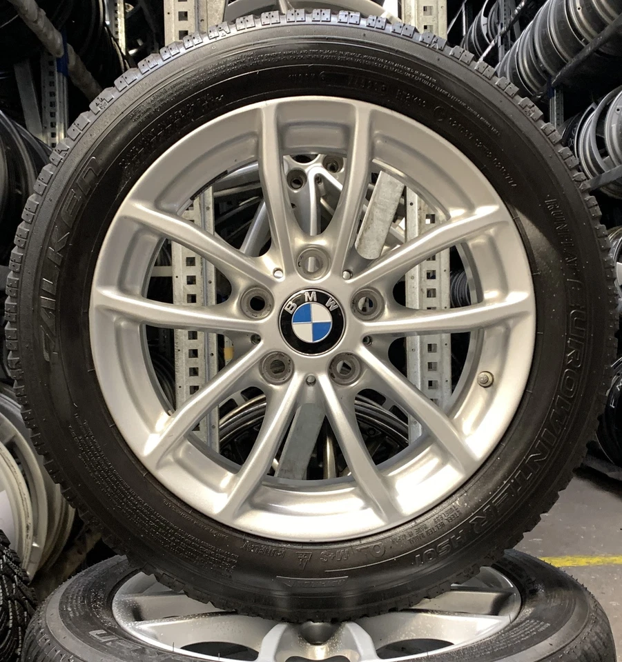 4x Original BMW Winterräder 205/55 R16 91H - für 1er F20 F21 2er F22 F23 2398 - Bild 2 von 3