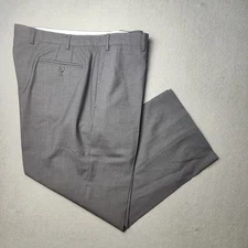 Zanella Dress Pants Mens 40x26 Flat Front Wool Made Italy Nordstrom Classic Fit