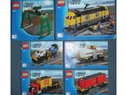 Lego Instructions ONLY City Cargo Train Set 7939 Ins. 6