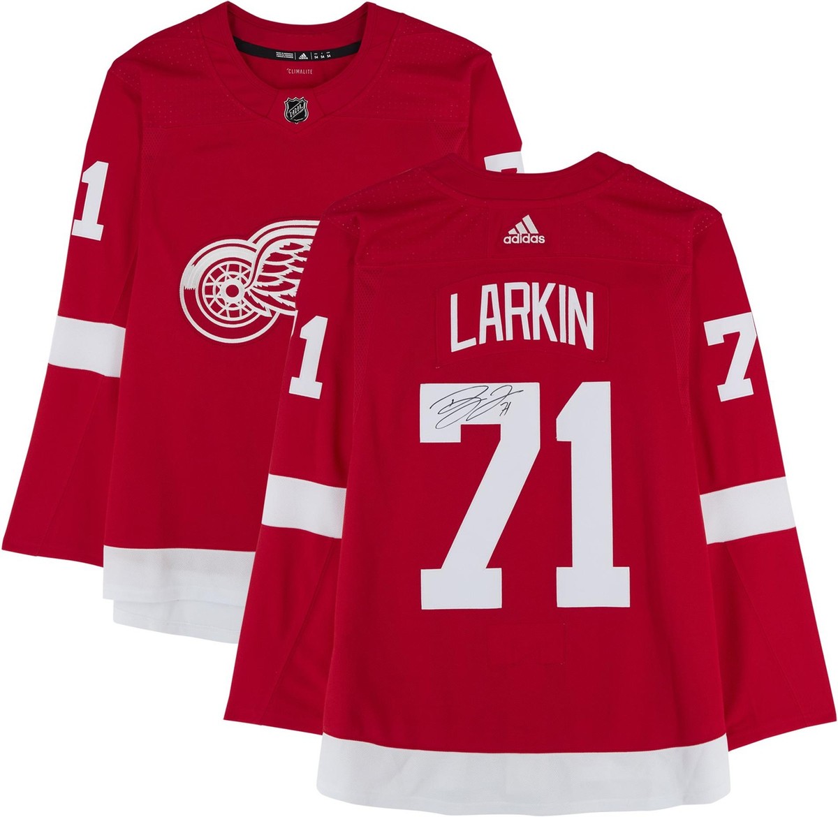 Dylan Larkin Detroit Red Wings Autographed Red Adidas Jersey | eBay