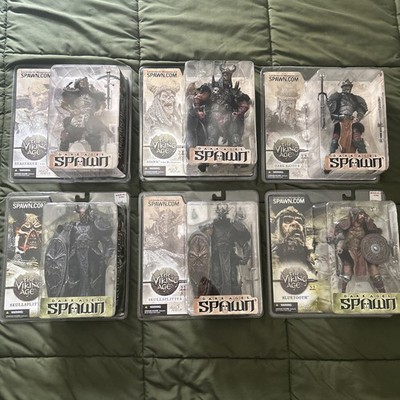 McFarlane Toys Spawn Dark Ages The Viking Age Set Of 6 Mint Condition